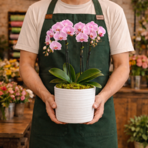Orquídea no Aquário